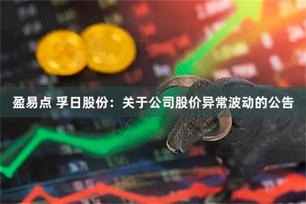 盈易点 孚日股份：关于公司股价异常波动的公告