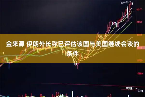 金来源 伊朗外长称已评估该国与美国继续会谈的条件